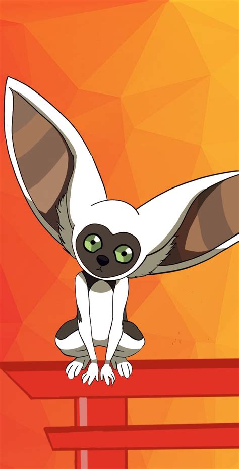 Another animal member of Team Avatar is Momo, the flying lemur. Though he doesn't go as far back with Aang as Appa, this winged creature forms a bond with the Avatar and his friends.